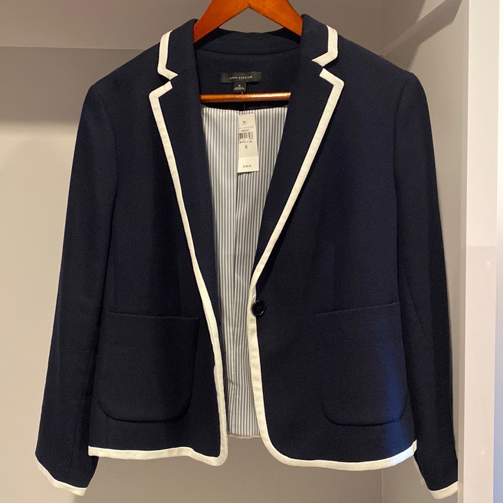 Navy blue blazer